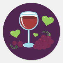 Wine Lover Stickers