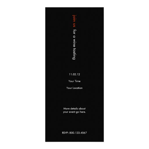 Wine Lover Veni Vidi Vino Wine Tasting Invite