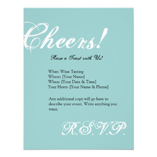 Wine Lovers Party Invitation - Art Cheers
