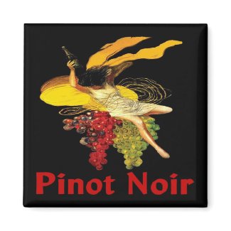 Wine Maid Pinot Noir magnet