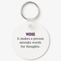 Wine Mistakes keychains