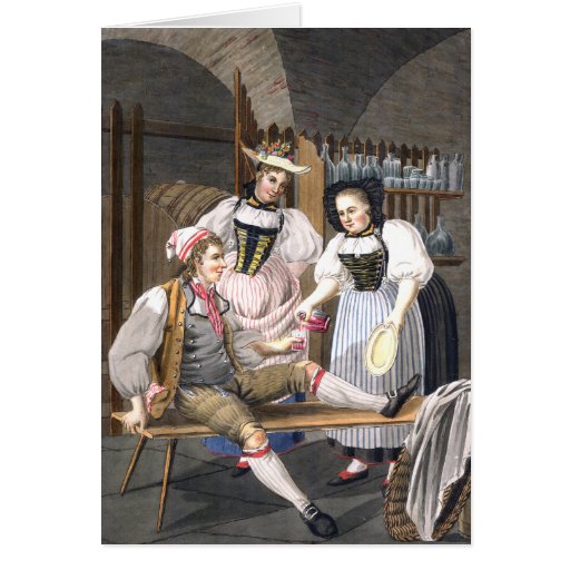 Wine Mistresses of Bern Greeting Card