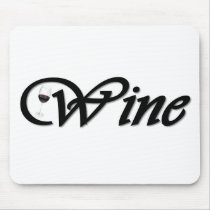Wine mousepads by Just2Cute Wine mousepads