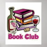 Wine: My Book Club Posters