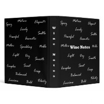 Wine Notes binders by Victoreeah Wine Notes binders