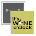 Wine O'Clock Pins