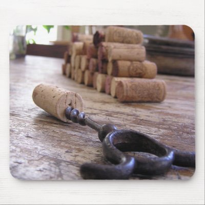 Wine Opener Mousepad