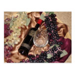 Wine Party Invitation Celebration Post Card