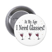 Wine Pinback Button