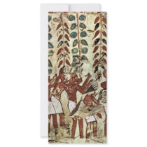 Wine Press, Tomb Of The Royal Scribe Userhet  By Rack Card Template