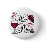 Wine Princess buttons