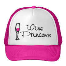 Wine Princess Mesh Hats