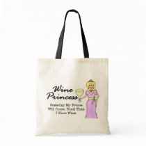 Wine Princess Shopping Bag