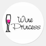 Wine Princess Sticker