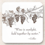 Wine Quote coasters