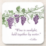 Wine Quote coasters
