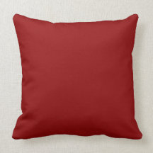 Wine red maroon pillow