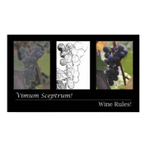 Wine Rules (Poster) posters