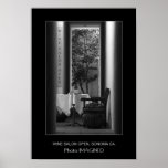 WINE SALON OPEN, SONOMA CA., US POSTERS