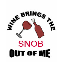 Wine Snob T-shirt