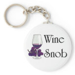 Wine Snob T-shirts and Gifts. keychains