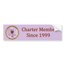 Wine Tasters-bumper sticker bumper stickers
