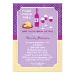 Wine Tasting Bridal Shower Invitation