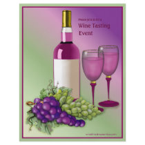 Wine Tasting Event Flyer