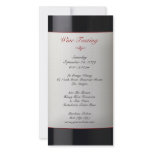 Wine Tasting Event Invitation Photo Card