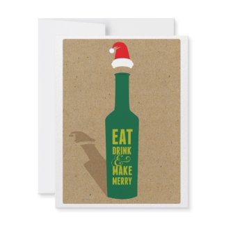 Wine Tasting Holiday Party Invitation - Cheers!