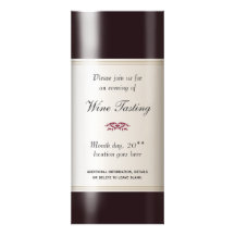 Wine Tasting  Invitation