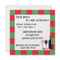 Wine Tasting Party invitations by malibuitalian Wine Tasting Party invitations