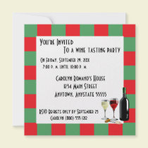 Wine Tasting Party invitations by malibuitalian Wine Tasting Party invitations