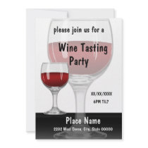 Wine Tasting Party Invitation