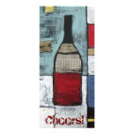 Wine Tasting Scorecard Rack Card