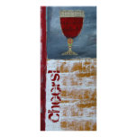 Wine Tasting Scorecard Rack Card