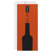 Wine Tasting Scorecard Full Color Rack Card