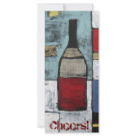 Wine Tasting Scorecard Rack Card
