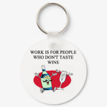 WINE tasting taster design keychains