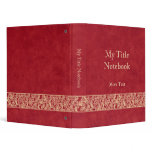 Wine theme vinyl binders
