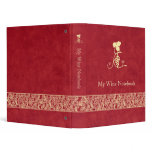 Wine theme binders