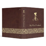 Wine theme binders