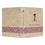 Wine theme binder