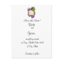 Wine Themed Save the Date postcards