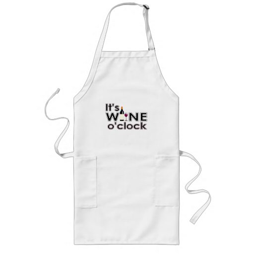 Wine Time Apron