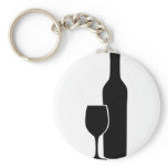 Wine - vine icon keychains