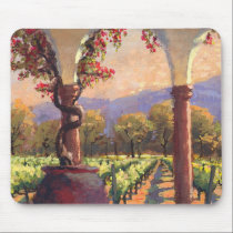 Wine Vineyard mousepad mousepads