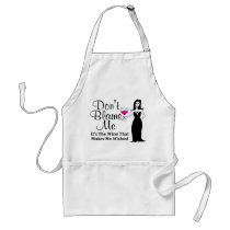 Wine Vixen "Don't Blame Me, It's The Wine..." Aprons