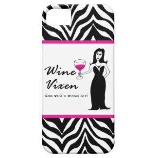 Wine Vixen "Good Wine = Wicked Girl" iPhone 5 Case