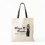 Wine Vixen Shopping Bag